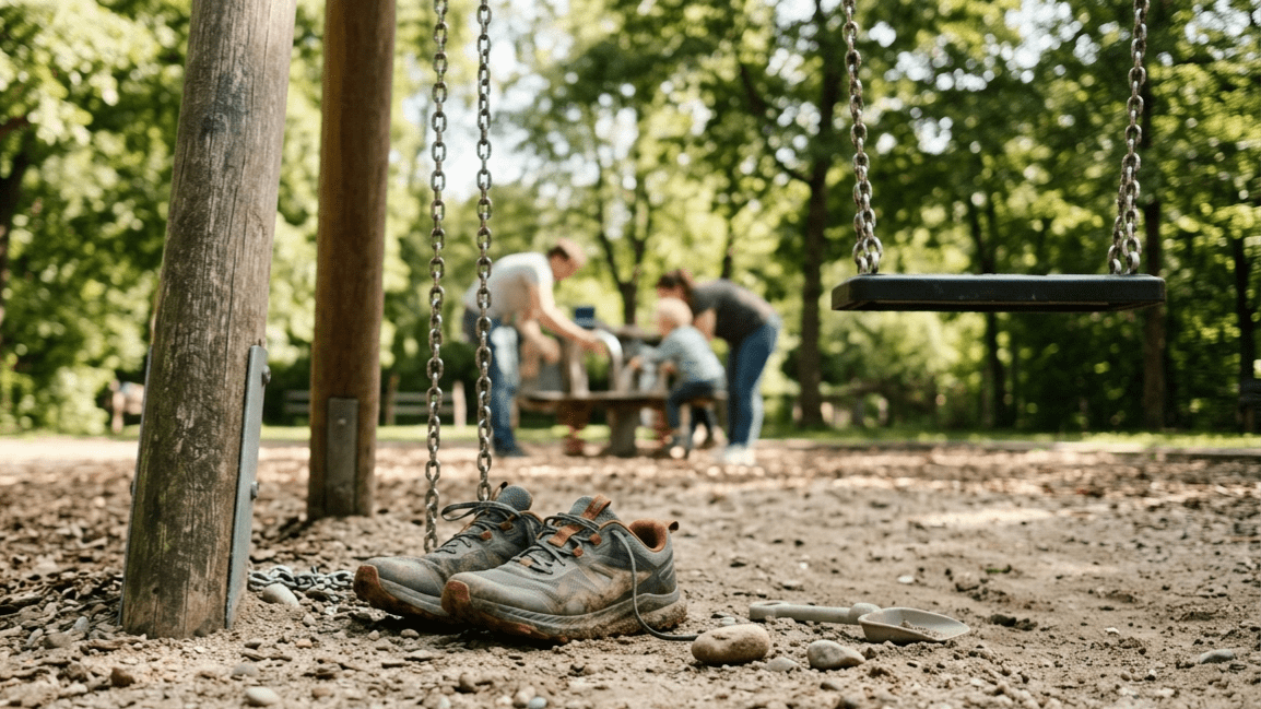 Vom Spielplatz auf die Laufbahn: Das 20-Minuten-Functional-Training neben der Schaukel