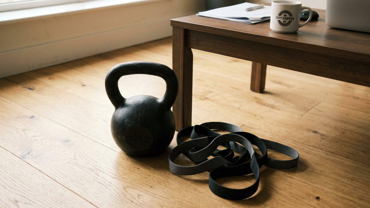 Das 15-Minuten-Home-Gym: Wie du mit minimalem Gear deinen Lauf-Slot rettest