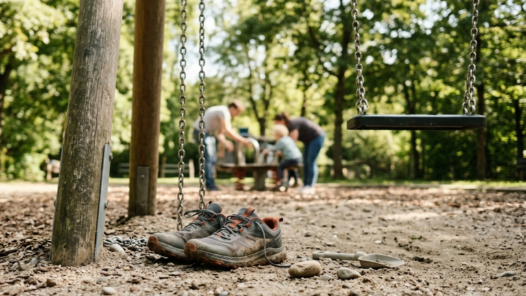 Vom Spielplatz auf die Laufbahn: Das 20-Minuten-Functional-Training neben der Schaukel