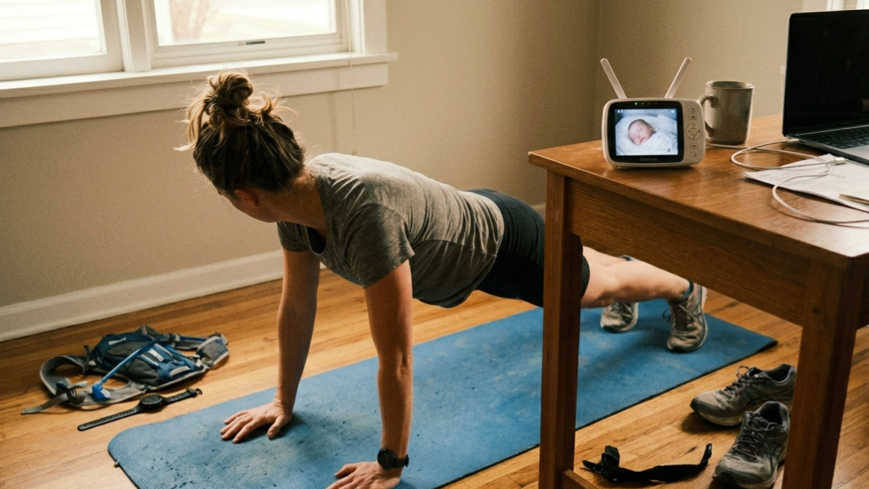 Core-Workout für Eltern